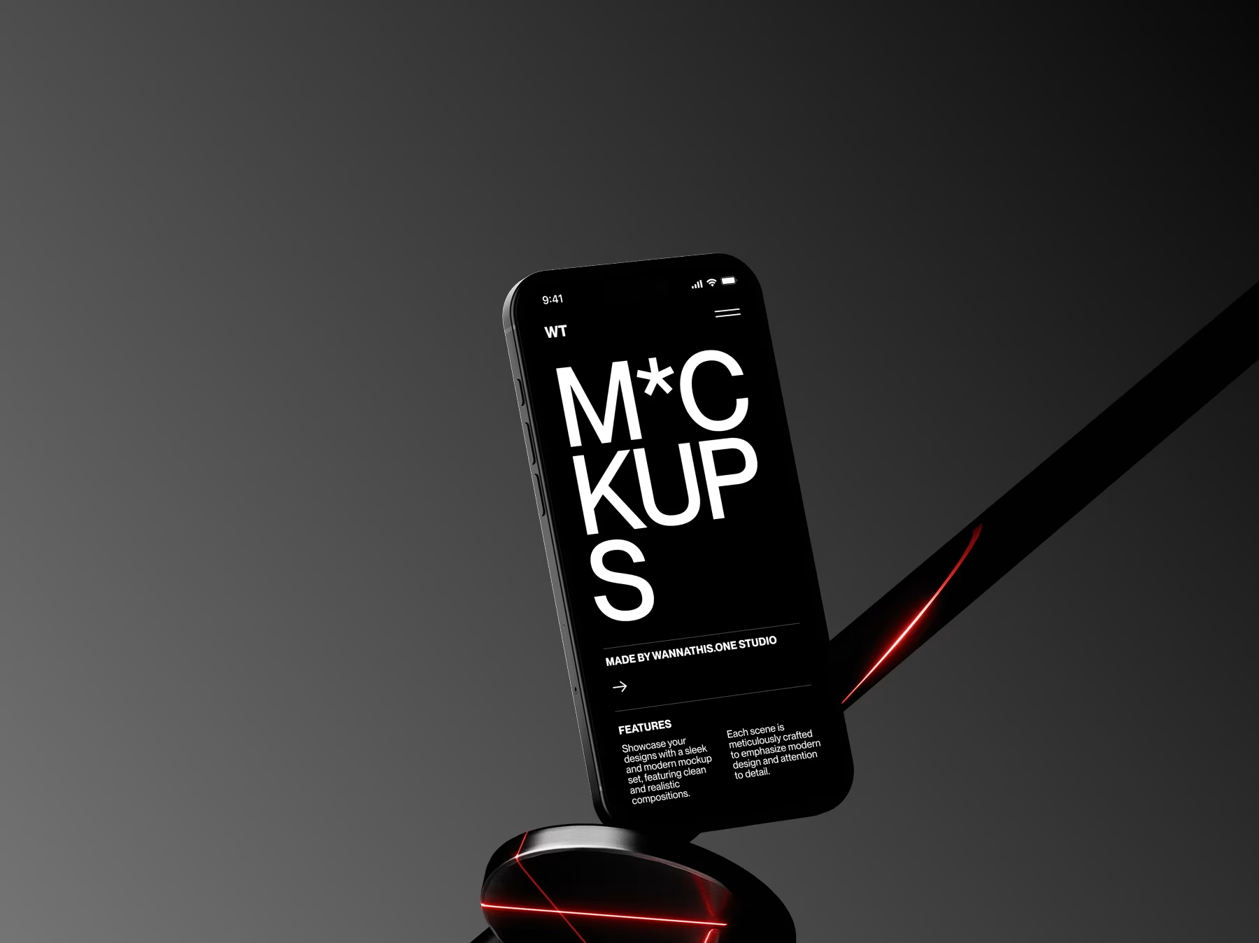 Mobile app — iPhone showcase 3